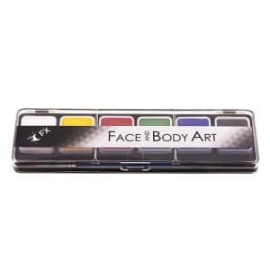 6 Colour standard face and body paint
