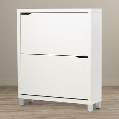Zipcode Design Shoe Cabinet, Matte