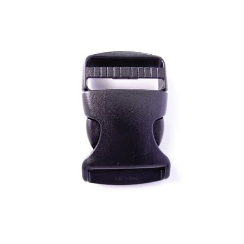 TSR38 PLASTIC SIDE RELEASE BUCKLE BLACK 38mm webbing