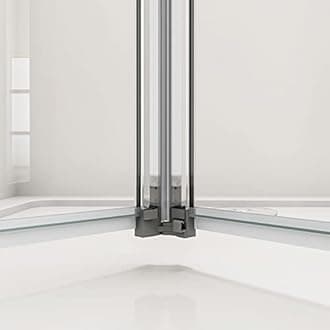 800mm Framed Bi fold Shower Door Enclosure 5mm Glass Sreen