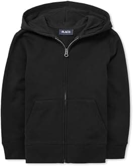 The Children's Place Boys' Uniform Zip Up Hoodie