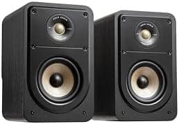 Polk Audio Signature Elite ES15 1" Wired Tweeter & 5.25" Woofer, 100w Dual power port (Pair) Black