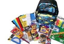 Back To School " SHARK ATTACK" BackPack With School Supplies Bundle Kit