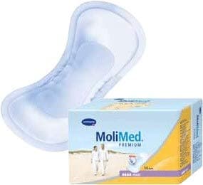 HARTMANN Bladder Control Pad MoliMed 17" Length Heavy Absorbency Unisex (#168654, Sold Per Case)