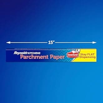 Kitchens Parchment Paper Roll with Smartgrid - 15 Inch, 45 Sq. Ft (Limited Edition)