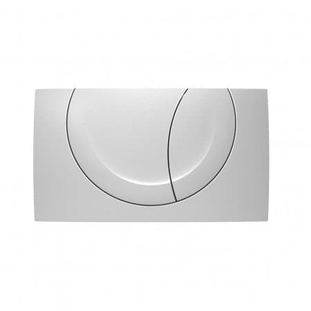 Sanit M801 Actuator Plate for 2 Different Flush Quantities seidenmatt