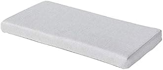 SAMTY Bench Seat Memory Foam Chair Pads Non-Slip Rubber Back Indoor Swing/Settee Cushion 42 x 18 inch