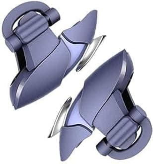 STXXOR SHRK-9.0 Trigger 4 Finger Mobile Game Controller - L1R1 Gaming Grip Mobile Joystick Gamepad Controller. with Finger Sleeves Sweat Proof Non-Scratch Sensitive Thumb Gloves: