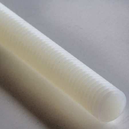 M8-1.25 x 1 m Plain Nylon 6/6 Threaded Rod
