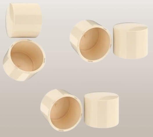 2" cpvc end cap pack of 4 pcs (2")