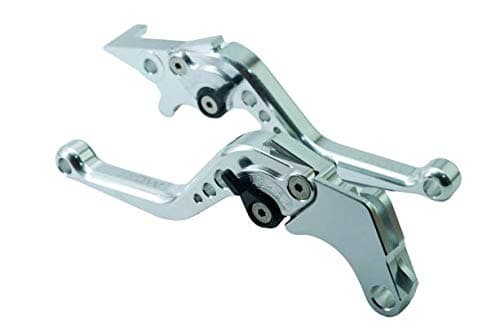 OLGA Apache RTR Old Model Adjustable Brake Clutch Lever Silver Color (2pcs)