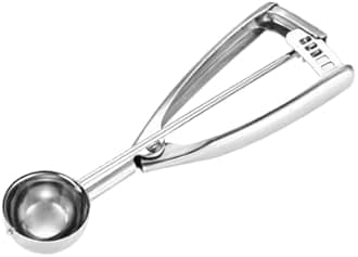 Fayomir Small Cookie Scoop 1 Tablespoon, Size #60 Cookie Dough Scoop, 1 Tbsp Cookie Scoops for Baking, Selected 18/8 Stainless Steel, for Making Cookies, Melon Ball, Ice Cream