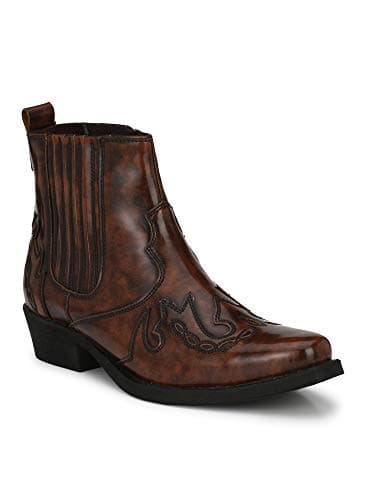 Men's Cowboy Ankle Boots