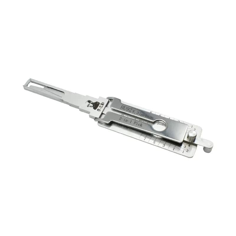 Auto HU92 LiShi 2 in 1 Lock Pick and Decoder for BMW Car, Car Key Reader, Professional Locksmith Tools (HU92)