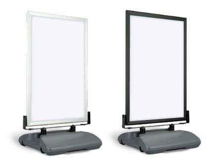 WindMaster Poster Stand, Color=Black