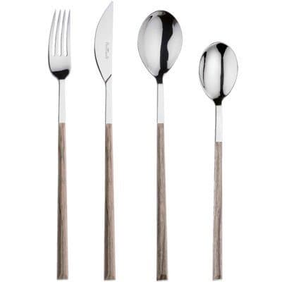 Red Vanilla Sushi Queen 24 pc. Birch Flatware Set by Red Vanilla