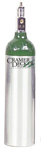 M6 Medical Oxygen Cylinder w/Toggle Valve (Empty)