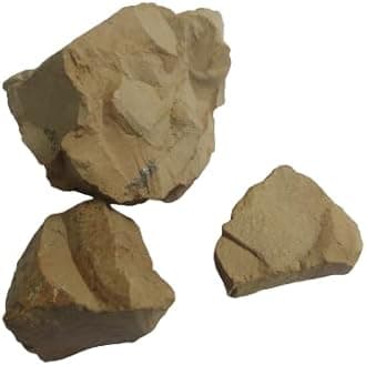 SOOTRA_ Edible Nakumatt Bhutado Indian Khadi Clay (Khane ki Mitti) Color - Butter Grey (Off White), Pack of - 200 Grams