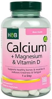 Holland & BarrettHolland & Barrett Calcium + Magnesium & Vitamin D 180 Tablets