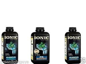 Ionic Coco Bloom 1 Litre & Ionic Coco Grow 1 Litre & Ionic pk Boost 1 Litre