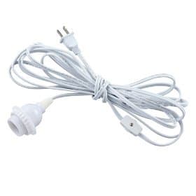 Hanging Lantern Cord - Switch Lamp Power Cord and Socket - 9FT Cord