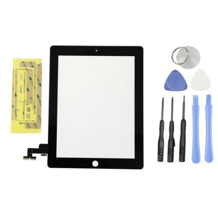 Dannemann Replacement Touch Screen Display Glass Digitizer For iPad 2 2G Black