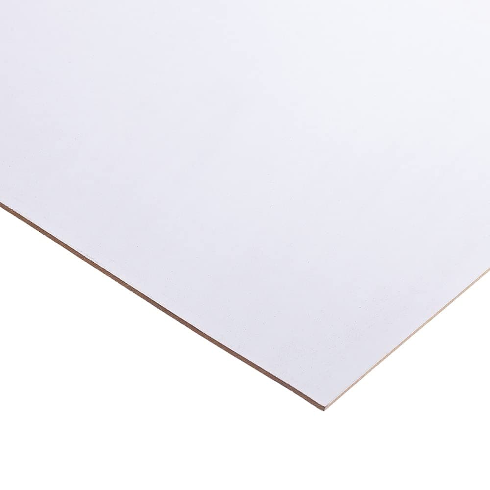 3mm White Melamine Faced MDF - Cut to Size (Premium Quality) (4ft x 3ft)