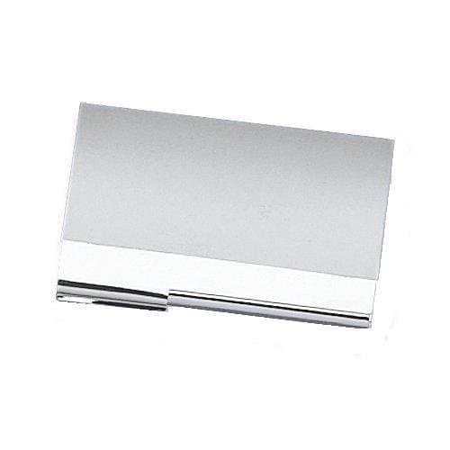 Nickel-plated Plain Business Card Case