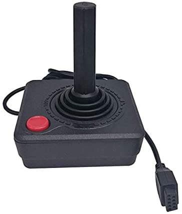 WiCareYo Black Retro Classic Controller Gamepad Joysticks for Atari 2600 System Console