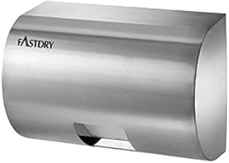 FastDry HK-2200SRA Automatic Hand Dryer, Stainless Steel, Rounded Front, 120V