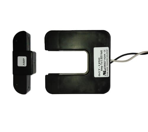 Magnelab SCT-1250-250 Split Core Current Transformer (CT) 1.25" ID 0.333V Secondary (Output) 250 Amp Primary (Input)