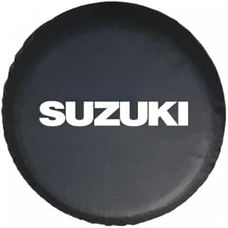 Spare Tire Wheel Cover for Suzuki Jimny GJ FJ/Samurai 1998-2023, Wheel Cover Tire Cover Spare Tire Cover Tyre Vehicle Tire Protection Automotive Storage Accessories,A-14in