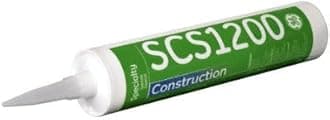 GE SCS1202 White 1200 Construction Silicone Sealant