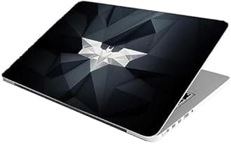Full Laptop Skin Stickers Bubble-Free HD Quality Sticker for Laptops Upto 15.6" (Dustproof|Waterproof|Scratchproof|Reusable) - Batman WT RON3