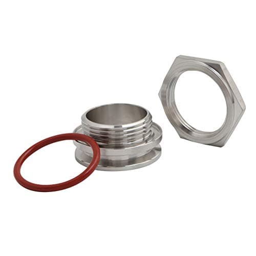 Bulkhead Compression Fitting 1.5” TC Homebrew Weldless Bulkehad 304 Stainless Steel Homebrew Kettle Bulkhead