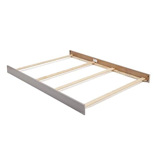 Full Size Conversion Kit Bed Rails for Munire Cribs (Gray)