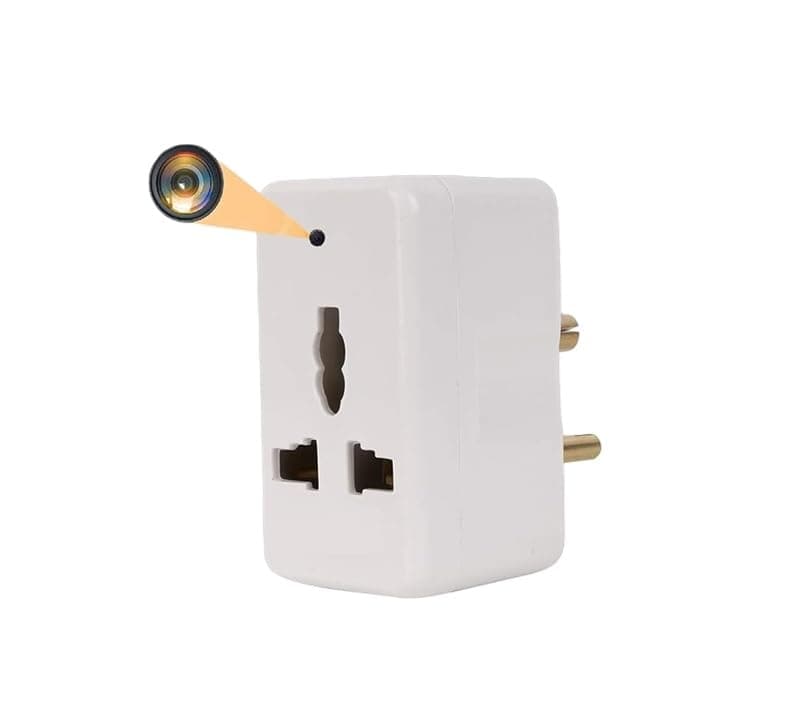 FREDI HD PLUS Mini Plug Camera with 1080p Full HD Recording | 32GB Built-in Storage | WiFi Enabled | Plug & Play | View Live on Mobile & PC | Indoor Monitoring Camera