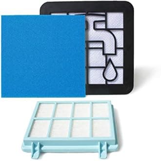 Filter Set Complete for Philips Vacuum Cleaners PowerPro Compact + Marathon Compact Like FC8010/01