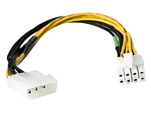 Athena Power SATA Cable Adaptor (CABLE-PCI6EPS428)