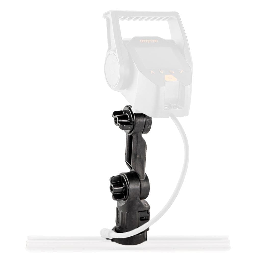 YakAttack Throttle Mount with LockNLoad Mounting System | Compatible with Torqeedo & Newport Vessels Electric Outboard Motors | Adjustable Kayak Throttle Holder​ | Made in America | Kayak Accessories