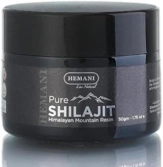 Hemani Pure Himalayan Shilajit Resin 50g - 100% Natural, Premium Quality Adaptogenic Herb