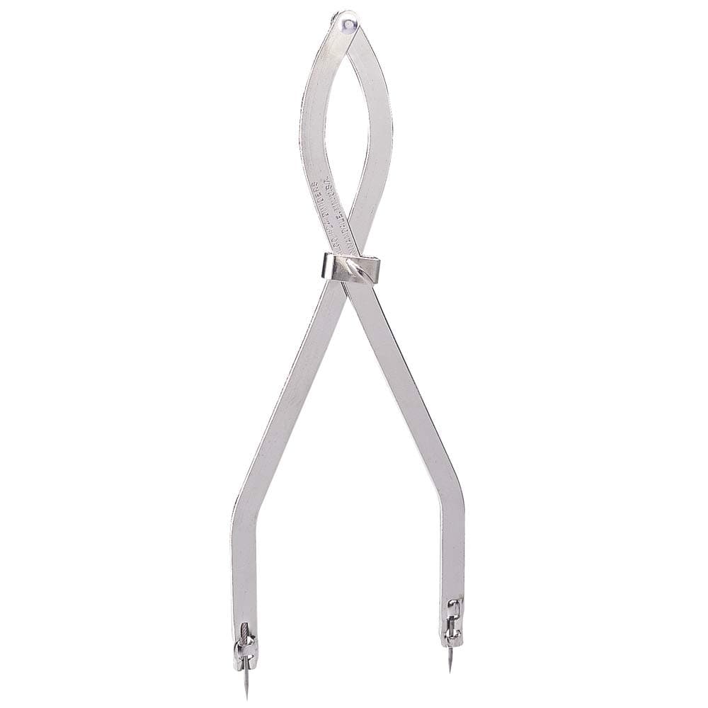 Malco 24-Inch Radius Divider for Sheet Metal Layout, Creates Circles up to 42-Inches, Nickel-Plated Steel Body with Replaceable Points, Fast-Adjusting Precision Scriber