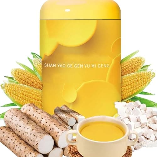 Chinese yam, kudzu root, corn paste 17.63 oz/520g Instant porridge for breakfast with mixed grains Corn porridge Sugar free meal substitute Nutritional powder for cooked cereals instant soup packets