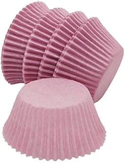 Premium Light Purple Greaseproof Cupcake Cases Muffin Paper Baking Cups Standard Size, 100-Count