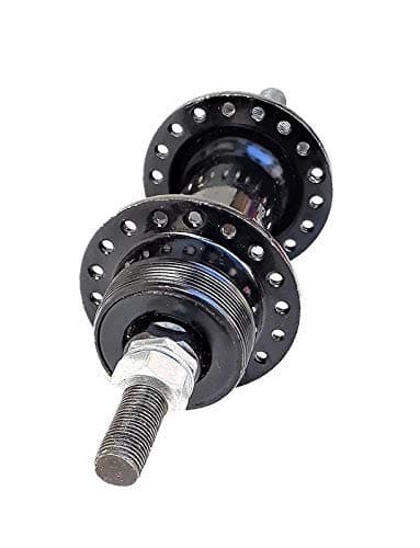 Cycle Hub 36 Spoke Hole Double Side Threaded hub for Cycle Rear Disc Break Alloy Black