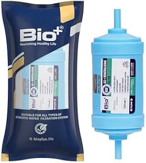 5" Alkaline and Mineral Water Filter Cartridge for Ro Water Purifier with Antioxidant | Blue