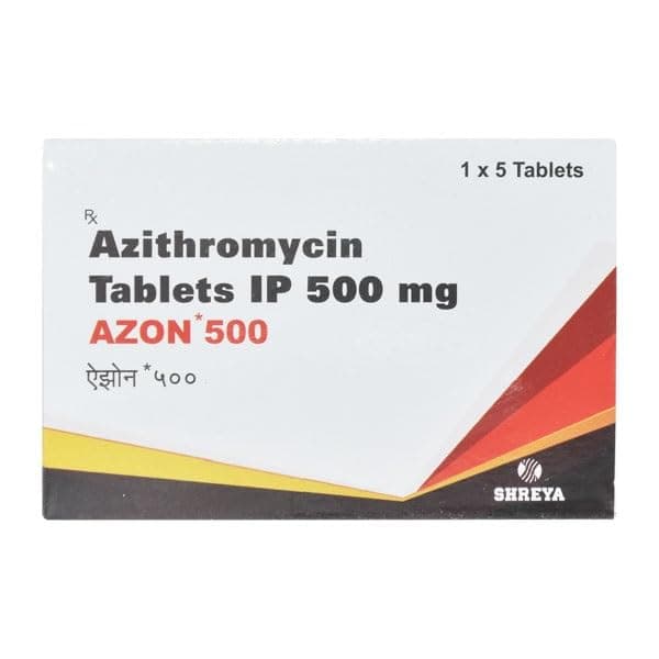 Azon 500 - Strip of 5 Tablets