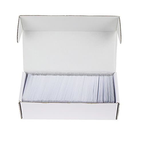 OBO HANDS 125khz Writable Rewritable White Plastic T5577 RFID Card Proximity Door Control Entry Access (50)