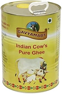 Gavyamart Indian A2 Cow Ghee 100% Pure- Made Of Kankrej Organic Cow Ghee (5Litre-Pack Of 1)