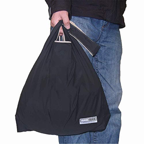 [Bag-Bag] Foldable Waterproof Backpack, Black